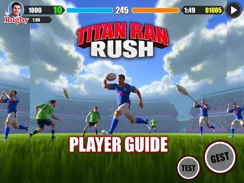 Rugby Titan Rush Gameplay Screenshot